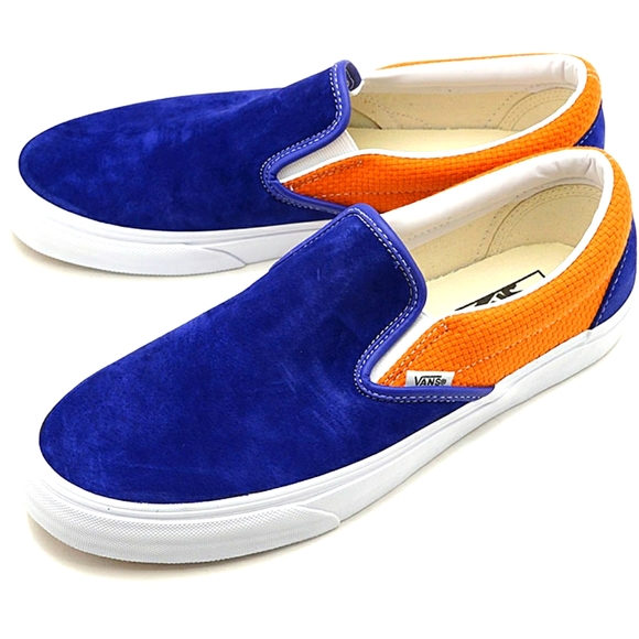 NWT Vans Slip On Suede and Weave - Picture 2 of 6